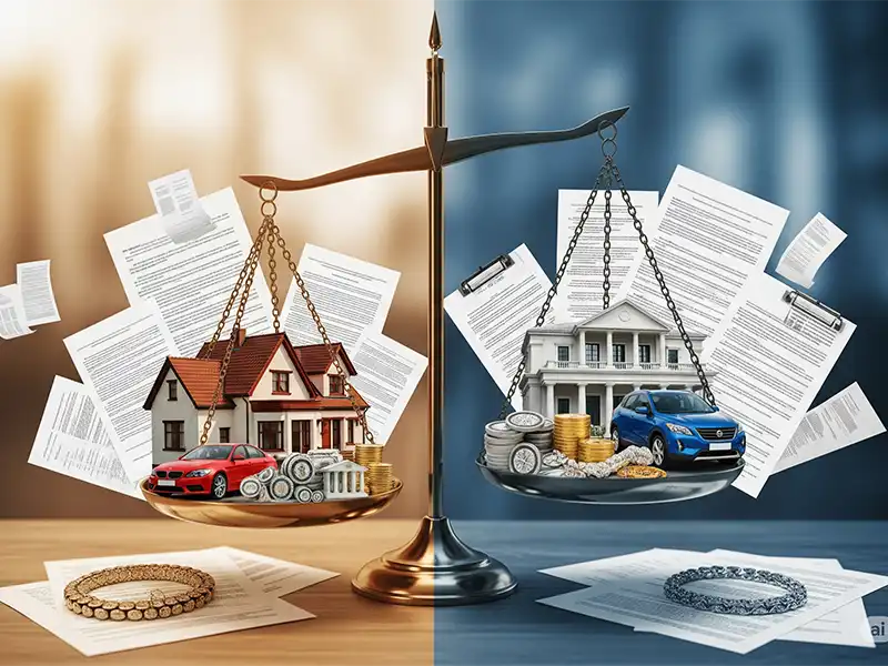 types-assets-debts-divided-olympia Types of assets and debts are divided in Olympia, WA divorce cases.